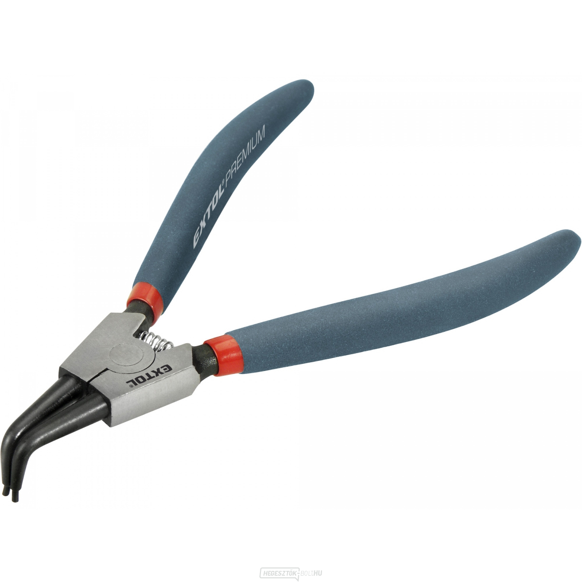 Fogó Seeger hajlított külső, 175mm