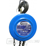 Láncos emelő 2000kg GEKO gallery main image
