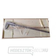 Geko Csúszó fém mérleg, 0-600mm x 0,05 - Sérült csomagolás gallery main image