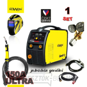 KOWAX GeniMig®220LCD + égő + kábelek + piros. Szelep + motorháztető náhled