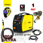 KOWAX GeniMig®220LCD + égő + kábelek + piros. Szelep + motorháztető Előnézet 