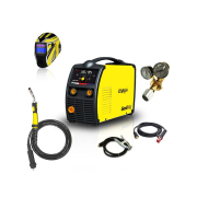 KOWAX GeniMig®220LCD + égő + kábelek + piros. Szelep + motorháztető gallery main image