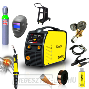 Kowax Genimig 220 LCD + Zseblámpa + Kábelek + Piros. Szelep + Burkolat + Drót + Spray + Kocsi + CO2 Palack Előnézet 