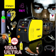 Kowax Genimig 220 LCD + Zseblámpa + Kábelek + Piros. Szelep + Burkolat + Drót + Spray + Kocsi + CO2 Palack náhled