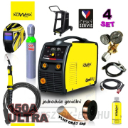 Kowax Genimig 220 LCD + Zseblámpa + Kábelek + Piros. Szelep + Burkolat + Drót + Spray + Kocsi + CO2 Palack náhled