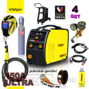 Kowax Genimig 220 LCD + Zseblámpa + Kábelek + Piros. Szelep + Burkolat + Drót + Spray + Kocsi + CO2 Palack náhled