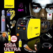 Kowax Genimig 220 LCD + Zseblámpa + Kábelek + Piros. Szelep + Burkolat + Drót + Spray + Kocsi + CO2 Palack náhled