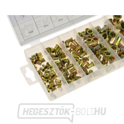 Acél szegecsanya készlet 150 db (20) Előnézet 