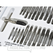 Menetfúró és menetmetsző készlet 110 darabos (3) náhled