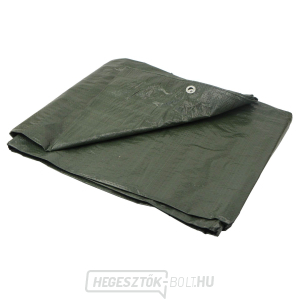 Ponyva PP/PE vízálló vastag, zöld, 5x6 m GEKO Ponyva PP/PE vízálló vastag, zöld, 5x6 m GEKO gallery main image