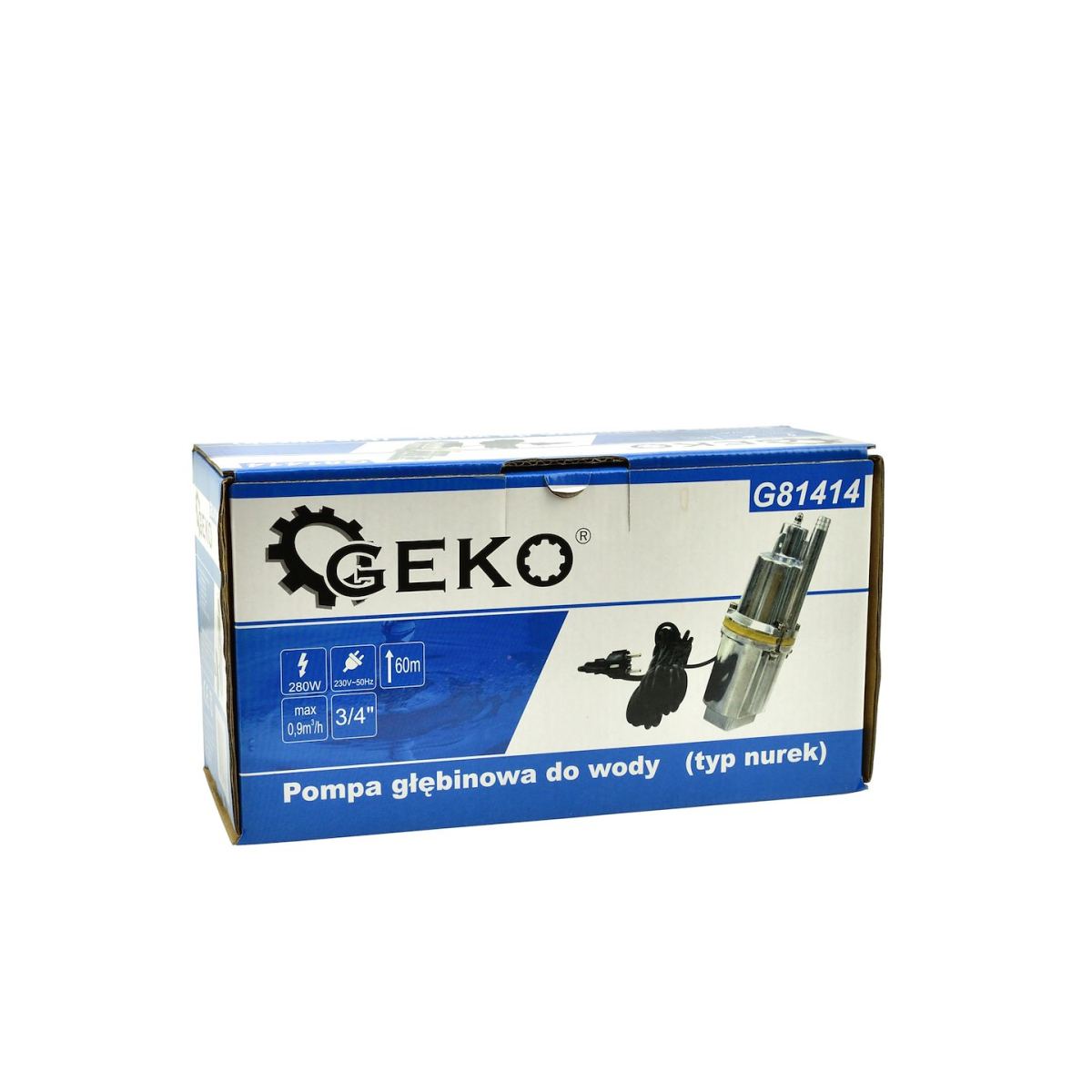 Merülő víz membránszivattyú 280 W GEKO Előnézet 