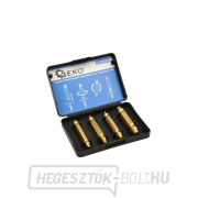 Kétoldalas törött csavaros kihúzó készlet, 4 db. Gekkó Kétoldalas törött csavaros kihúzó készlet, 4 db. Gekkó gallery main image