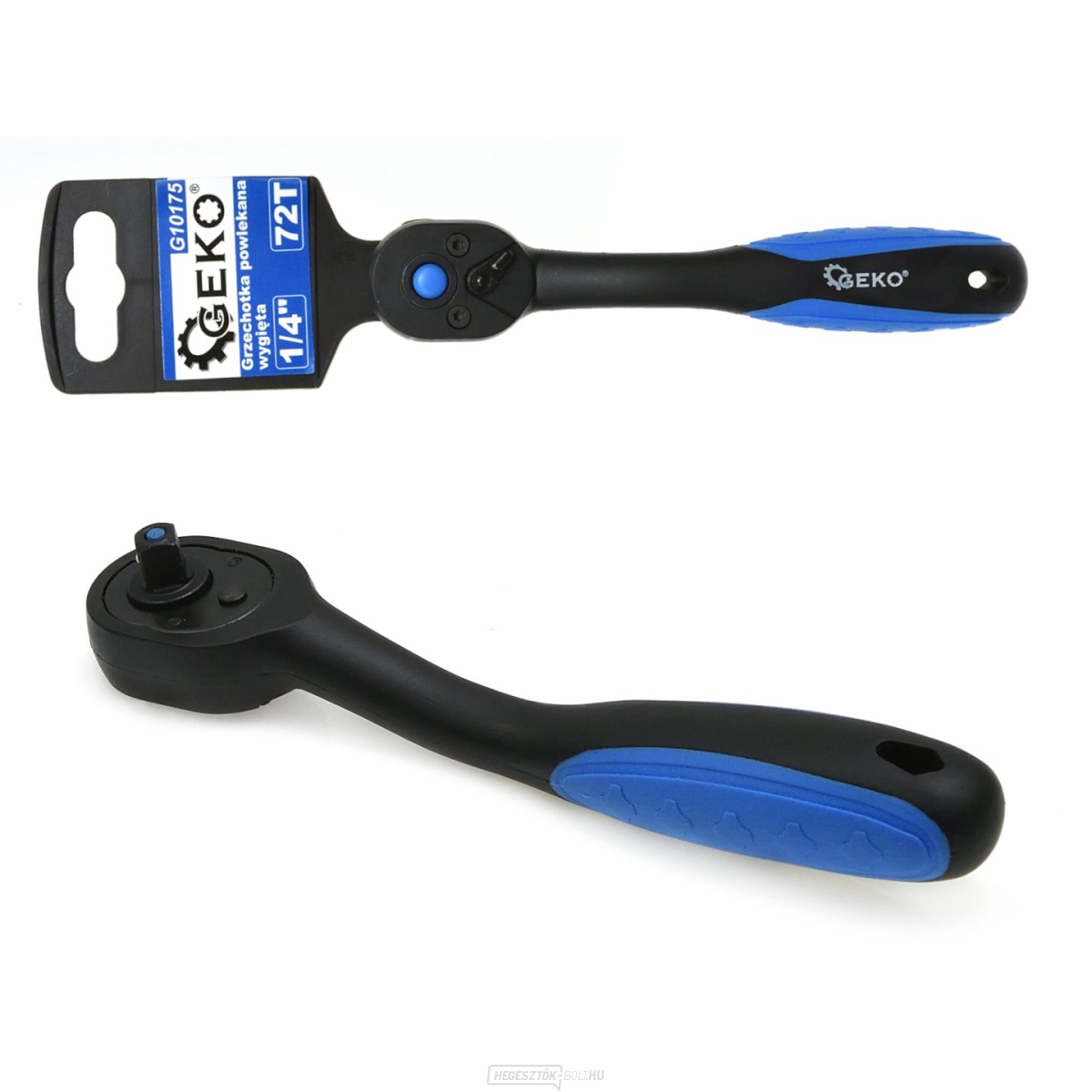 Racsnis 1/4" 72T GEKO