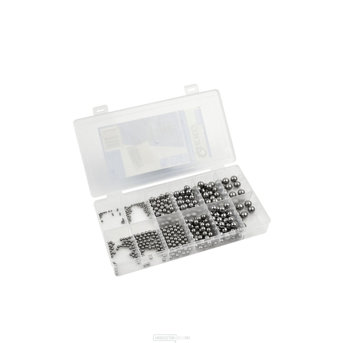 Acélgolyós készlet GEKO csapágyakhoz, 470 db  Acélgolyós készlet GEKO csapágyakhoz, 470 db  gallery main image