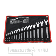 15 db-os villáskulcs készlet. 6-27mm CRV-CS GEKO 15 db-os villáskulcs készlet. 6-27mm CRV-CS GEKO náhled