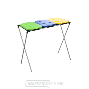 Állvány 3 zsákos válogatott hulladék számára GEKO Állvány 3 zsákos válogatott hulladék számára GEKO gallery main image