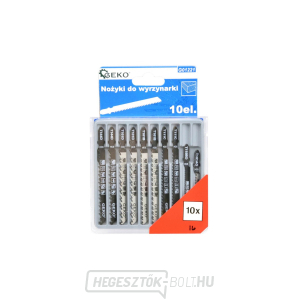 Dugattyús fűrészlapok, 10 db GEKO Dugattyús fűrészlapok, 10 db GEKO gallery main image