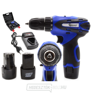 Fúró/csavarhúzó 18V Li-Ion 2xAKU GEKO Fúró/csavarhúzó 18V Li-Ion 2xAKU GEKO gallery main image