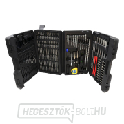 Tartozék- és felszereléskészlet (fúrók, bitek) 217 darabos (3) Előnézet 