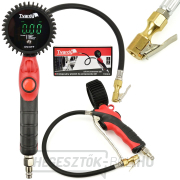 Gumiabroncs pumpa digitális LED nyomásmérővel 0-18 bar GEKO náhled