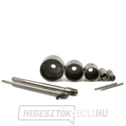 SDS-PLUS, SDS-MAX betonhoz való magfúrófejek 30-100 mm, 9 darabos készlet GEKO Előnézet 