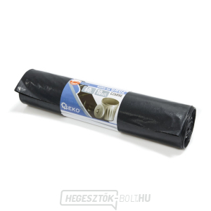 Szemetes zsák, törmelék 60l, 10 db, fekete GEKO Szemetes zsák, törmelék 60l, 10 db, fekete GEKO gallery main image