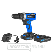 Fúró/csavarhúzó ütvefúró funkcióval 21V 2x 2Ah akkumulátorral GEKO Előnézet 
