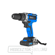 Fúró/csavarhúzó ütvefúró funkcióval 21V 2x 2Ah akkumulátorral GEKO náhled