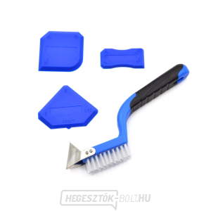 Szilikon spatula ecsettel, 4 db GEKO készlet Szilikon spatula ecsettel, 4 db GEKO készlet