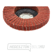 Nem szőtt lamellás csiszolótárcsa szatináló gépekhez 125 mm x 22,2 (10/100) Előnézet 