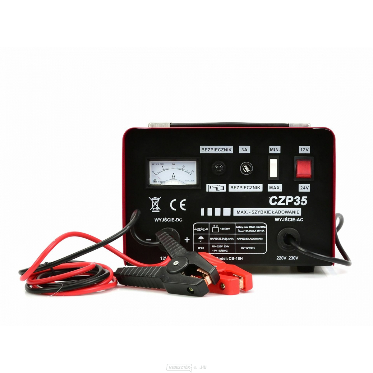 Autós akkumulátortöltő CZP-35 GEKO