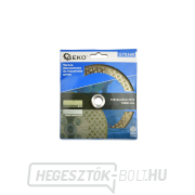 Gyémánt tárcsa kőedény letöréshez 125x22,23mm M14 GEKO Előnézet 