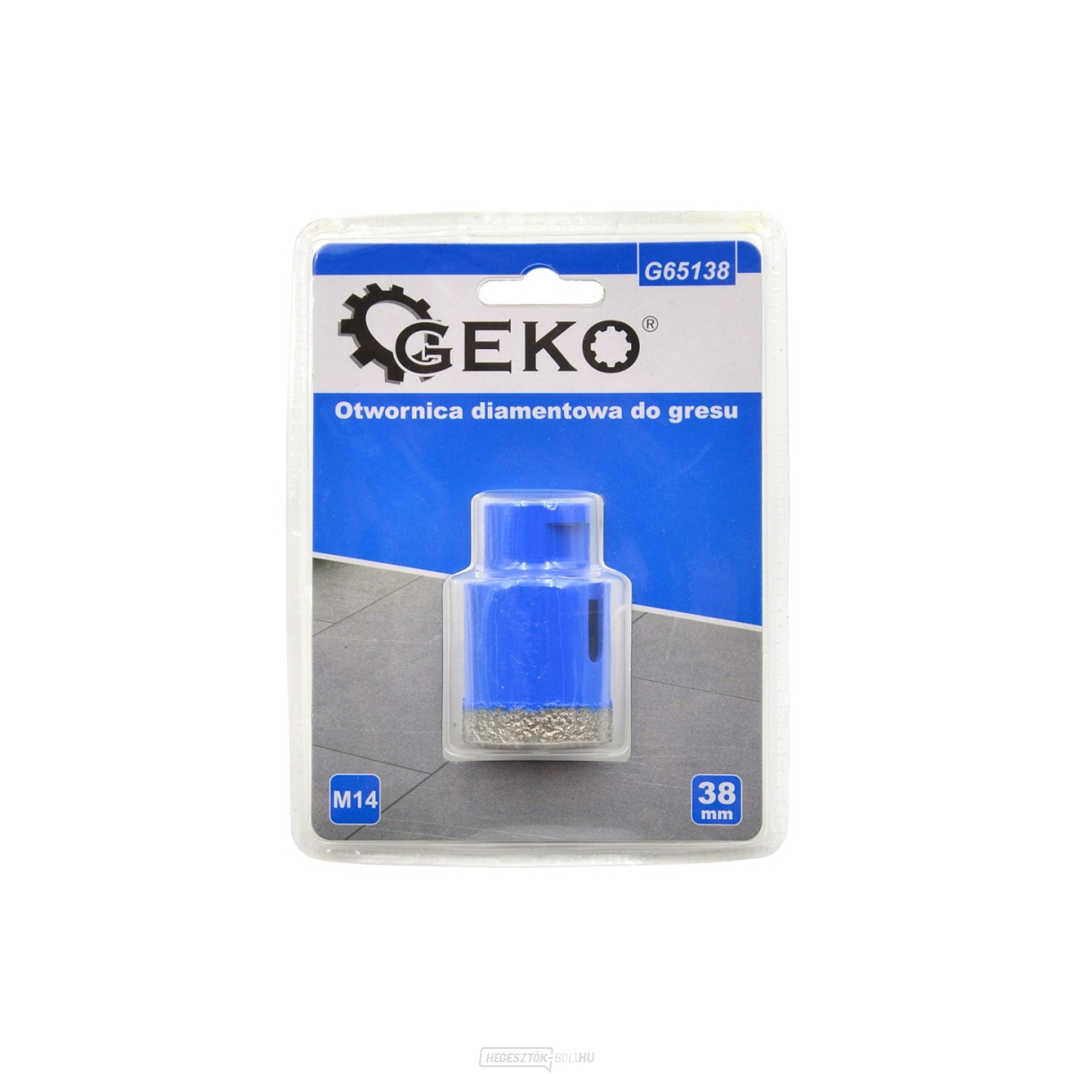 Gyémánt magfúró 38 mm GEKO