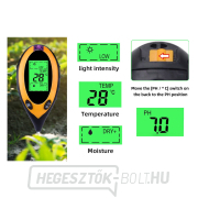 Savmérő - talaj pH-, hőmérséklet- és megvilágításmérő (35) náhled