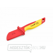 Villanyszerelő kés kábelcsupaszításhoz 180mm VDE GEKO Előnézet 