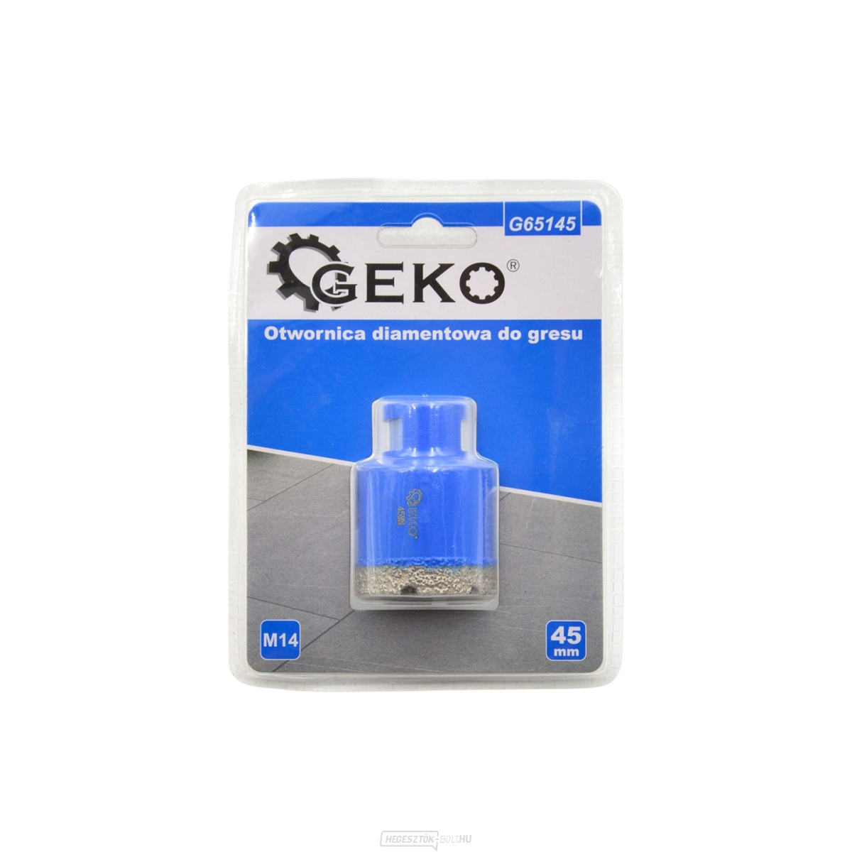 Gyémánt magfúró 45 mm GEKO