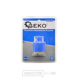 Gyémánt magfúró 45 mm GEKO Gyémánt magfúró 45 mm GEKO gallery main image