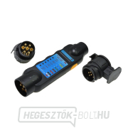 Teherautó utánfutó aljzatok és csatlakozók tesztelő + adapterek 13/7 7/13 GEKO Teherautó utánfutó aljzatok és csatlakozók tesztelő + adapterek 13/7 7/13 GEKO gallery main image