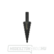 HSS lépcsős fúró M2 TiAlN 4-20mm GEKO Előnézet 