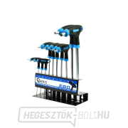 Imbuszkulcs készlet, T típusú, 2-10mm, 10 db GEKO Imbuszkulcs készlet, T típusú, 2-10mm, 10 db GEKO gallery main image