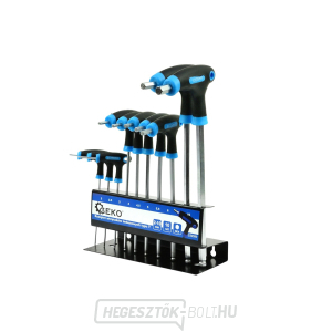 Imbuszkulcs készlet, T típusú, 2-10mm, 10 db GEKO Imbuszkulcs készlet, T típusú, 2-10mm, 10 db GEKO gallery main image