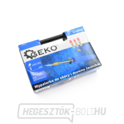 Kőből készült lámpás bőr és fa alapon (tok) (30) Előnézet 