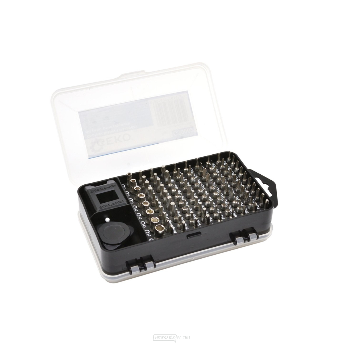 Fúró- és szerszámkészlet a precíz munkához, 110 db GEKO