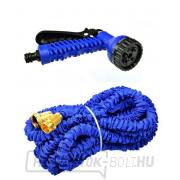 Zsugorítható kerti tömlő, 5m-15m, 7 funkciós, GEKO dupla fonat Zsugorítható kerti tömlő, 5m-15m, 7 funkciós, GEKO dupla fonat gallery main image