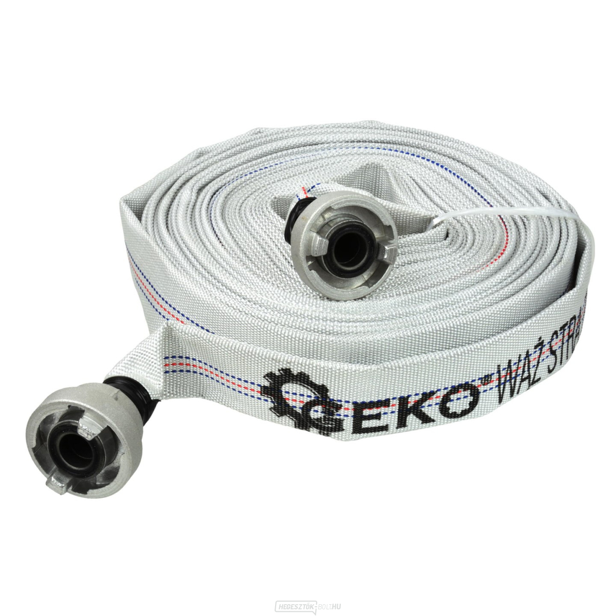 Tömlő csatlakozókkal 20m 1"8 bar GEKO