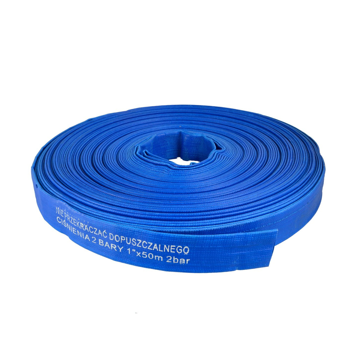 PVC tömlő 1" - 50 m (kék szagú) 2 BAR