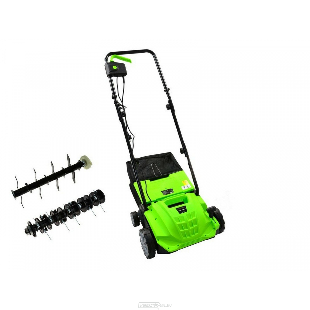 Vertikulátor és kultivátor GEKO G83001, villanymotor