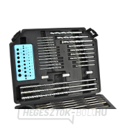 Fúró- és fúrókészlet 300 db, fa/fém/beton, GEKO Fúró- és fúrókészlet 300 db, fa/fém/beton, GEKO náhled