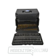 Fúró- és fúrókészlet 300 db, fa/fém/beton, GEKO Fúró- és fúrókészlet 300 db, fa/fém/beton, GEKO náhled