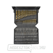 Fúró- és fúrókészlet 300 db, fa/fém/beton, GEKO Fúró- és fúrókészlet 300 db, fa/fém/beton, GEKO náhled
